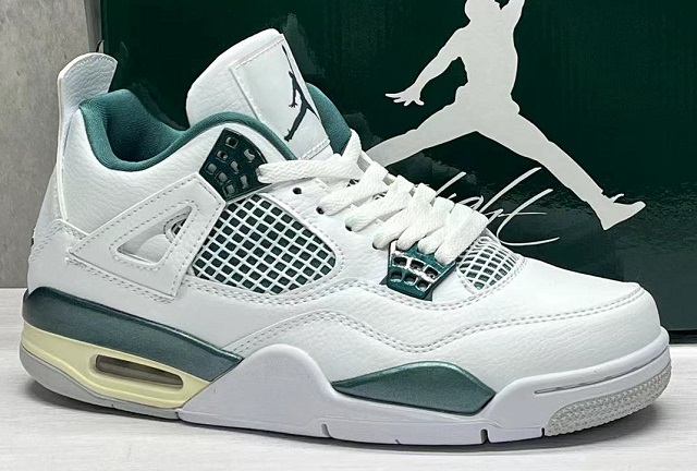 Air Jordan 4 Cement 2024 Oxidized Green